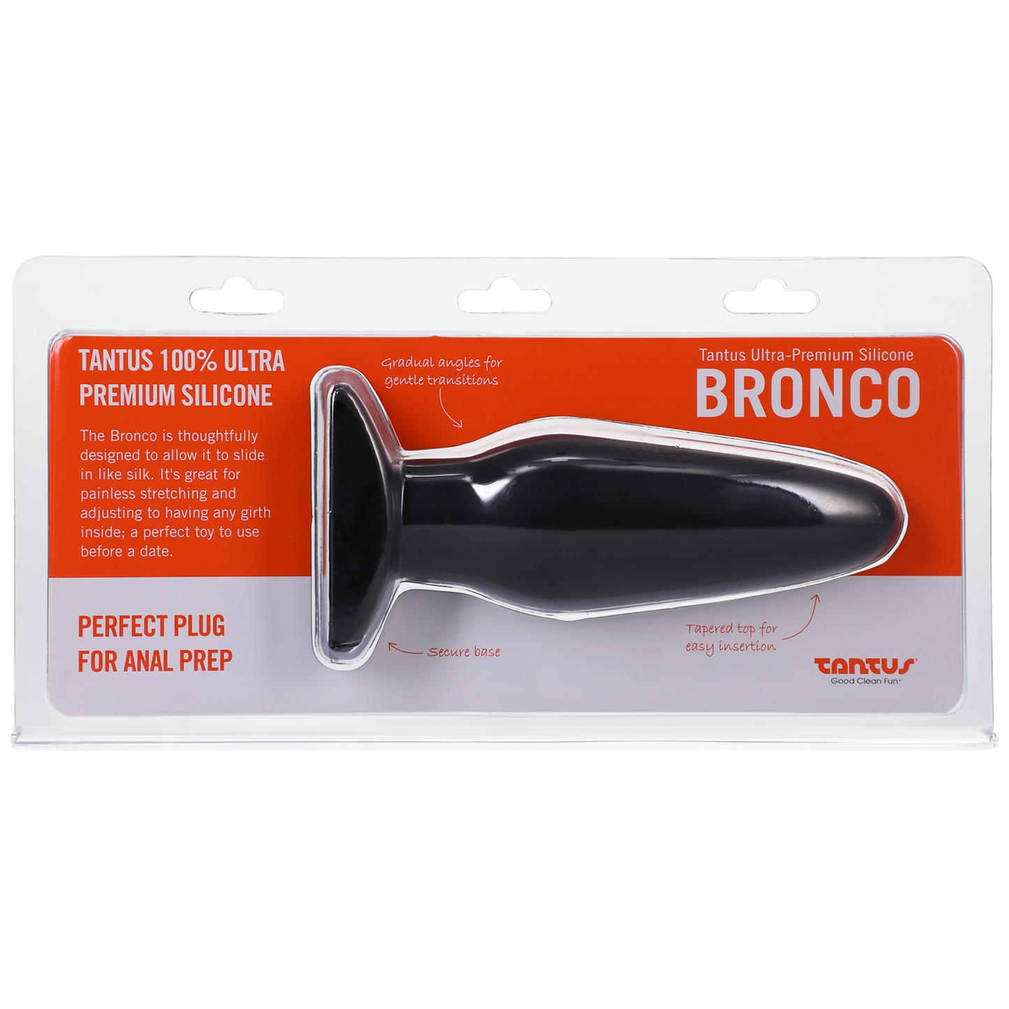 Silicone Bronco Silicone Butt Plug