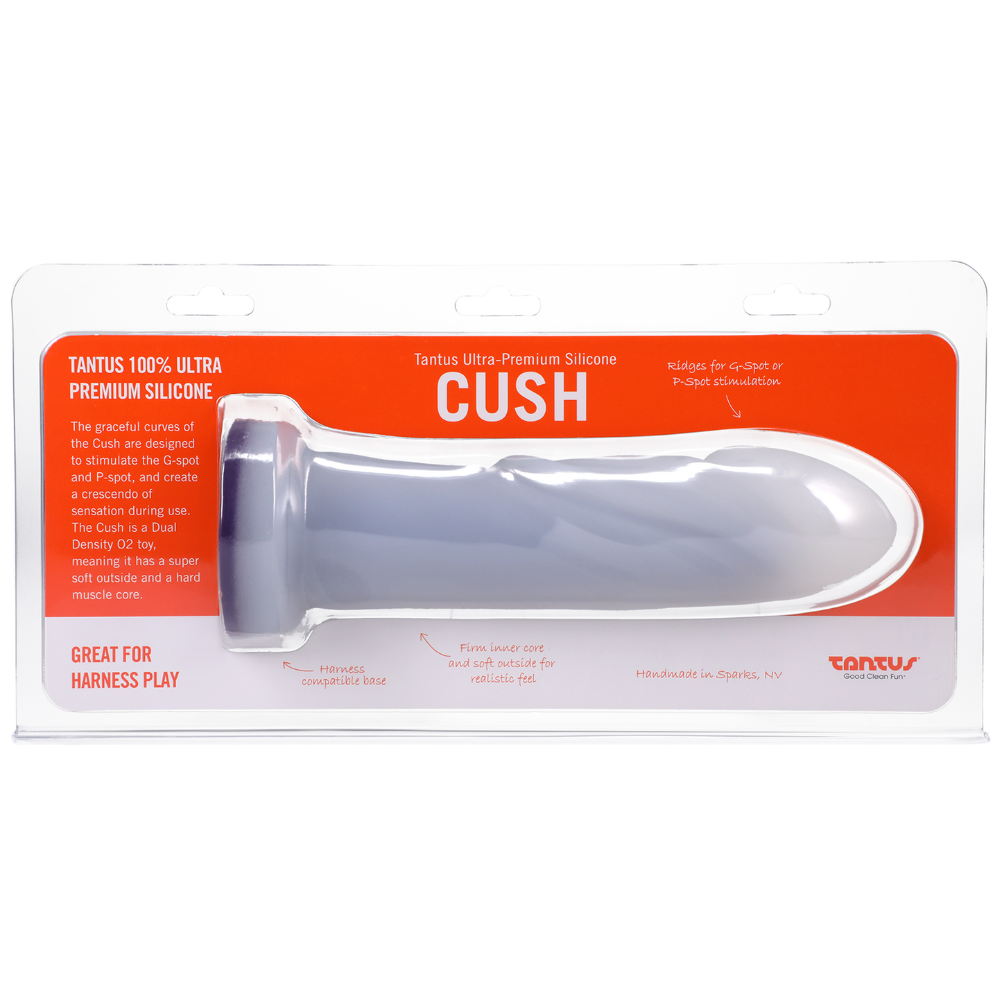 Silicone Cush O2 Duo Core Dildo