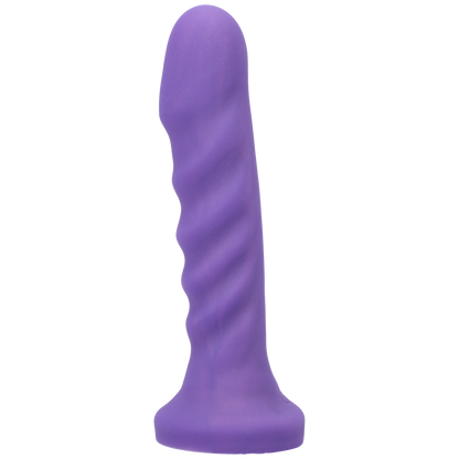 Tantus Silicone Echo Silicone Vibrator Midnight Purple