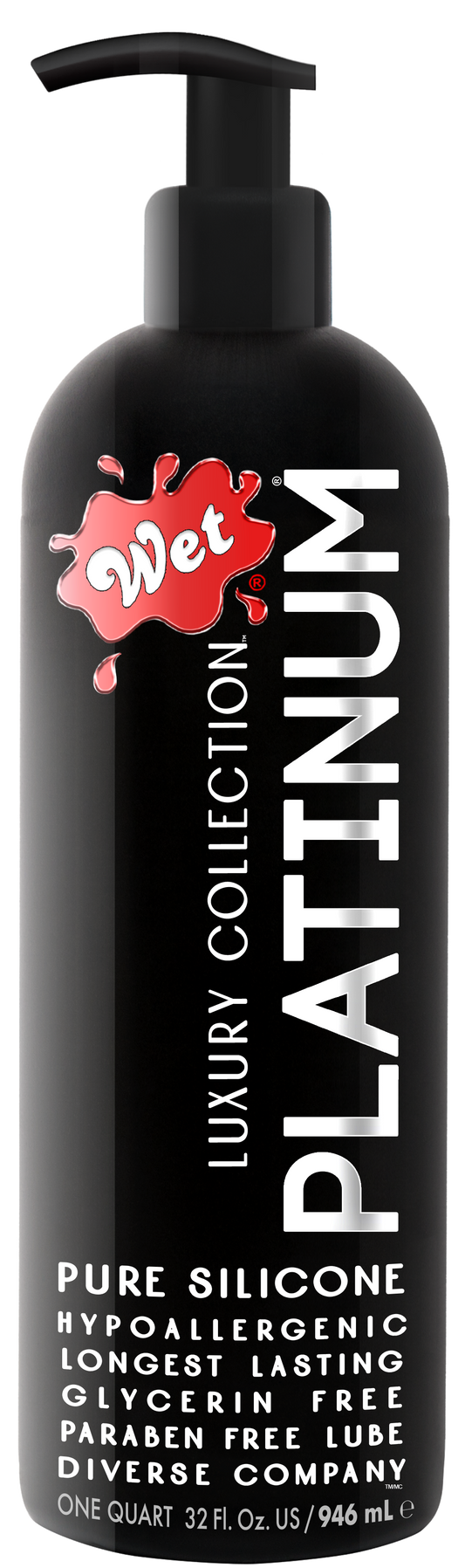 Platinum Silicone Based Sex Lube 32 Ounce