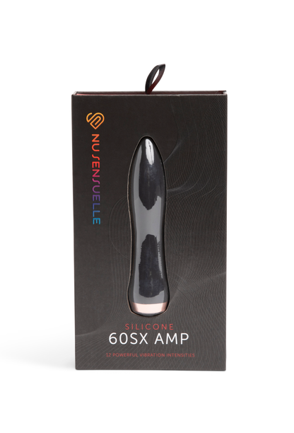 60SX AMP SILICONE BULLET - BLACK