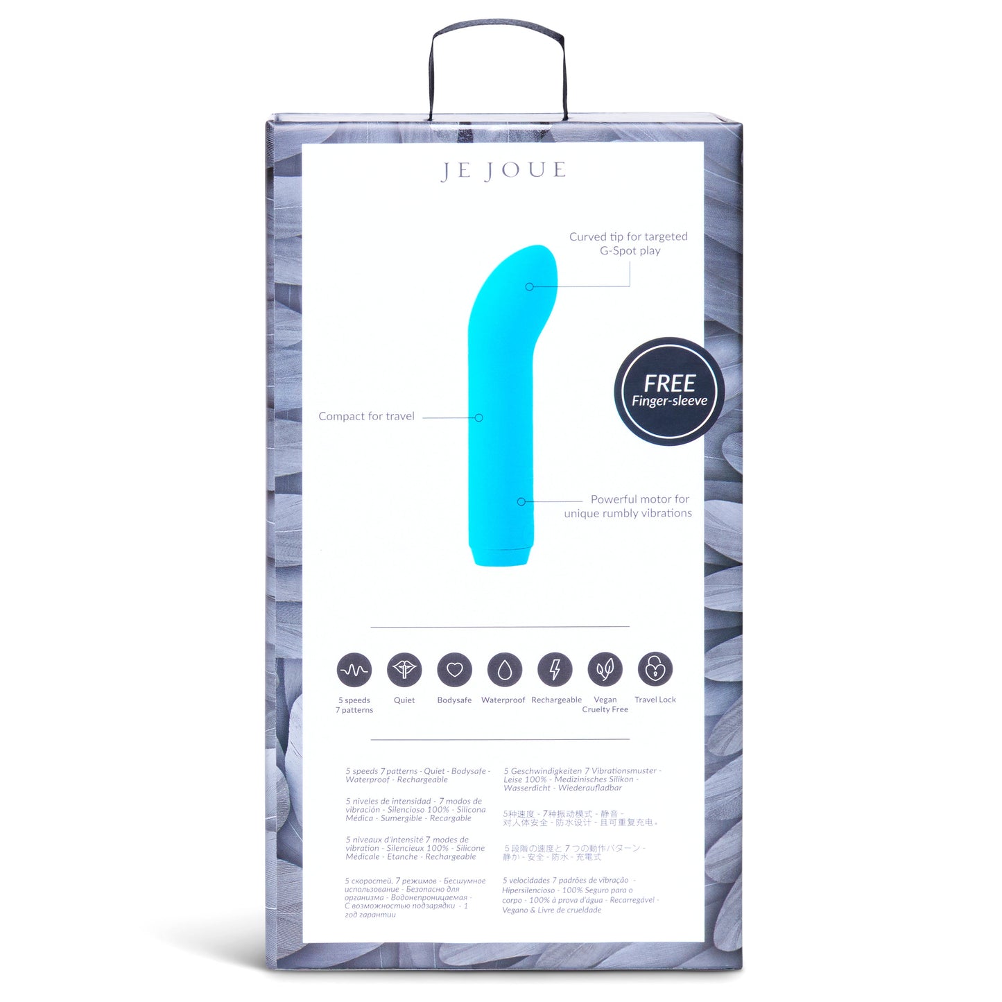 Je Joue G-Spot Clitoral Vibrator Teal