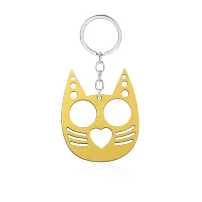 Cute Cat Self Defense Keychain