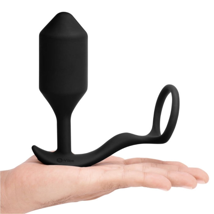 VIBRATING SNUG & TUG | XL | BLACK