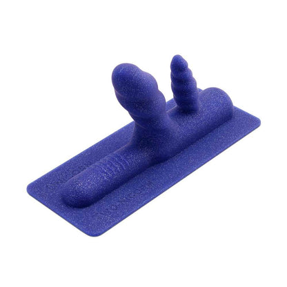 Two-Nicorn - Textured Double Penetration Attachment