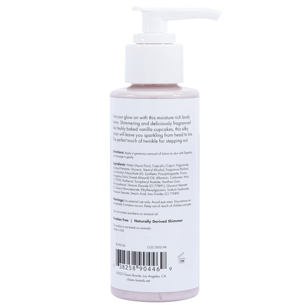 GLOW Pink Shimmer Lotion - Pink 4oz | 118mL