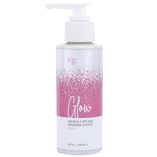 GLOW Silver Shimmer Lotion - Silver 4oz | 118mL