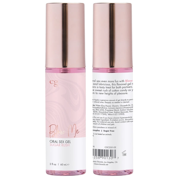 BLOW ME Oral Sex Gel - Sugar Rush 2oz | 60mL