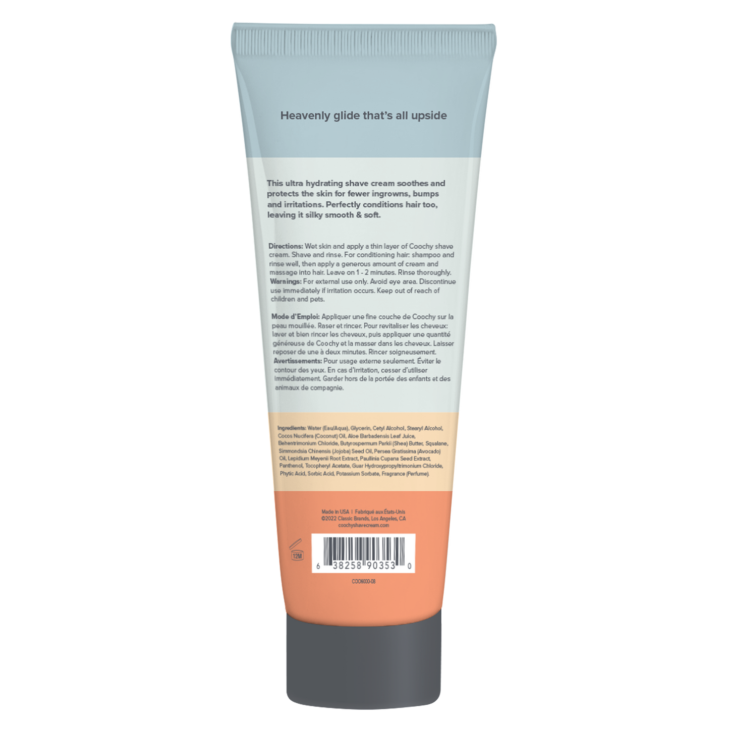 Ultra Hydrating Mango Coconut  Shave Cream 8.5oz