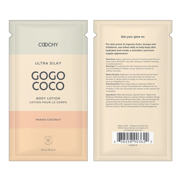 Ultra Silky Body Lotion Mango Coconut .35oz | 10mL