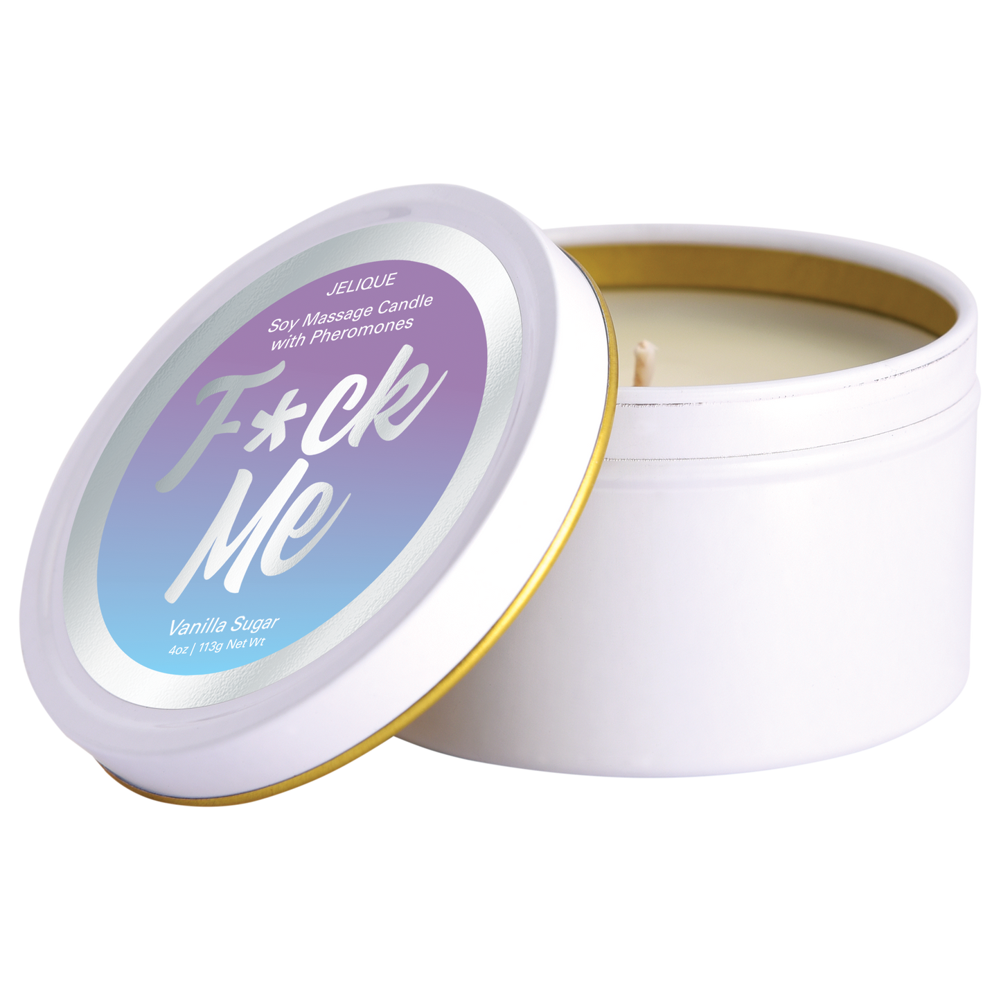 MOOD CANDLES Pheromone Soy Massage Candles Vanilla Sugar 4oz | 113g