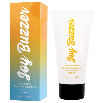 JOY BUZZER Clitoral Arousal Balm - Naked Flavor Free 1.5oz | 44mL