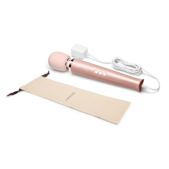 Plug-In Vibrating Massager - Rose Gold