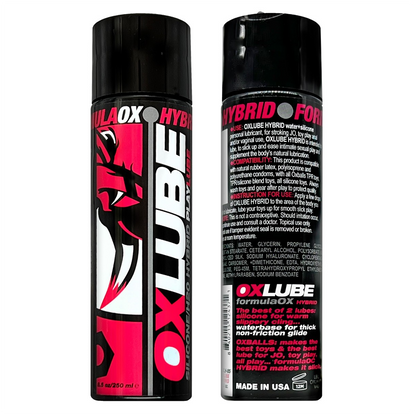 FormulaOX HYBRID, OXLube, 8.5 oz