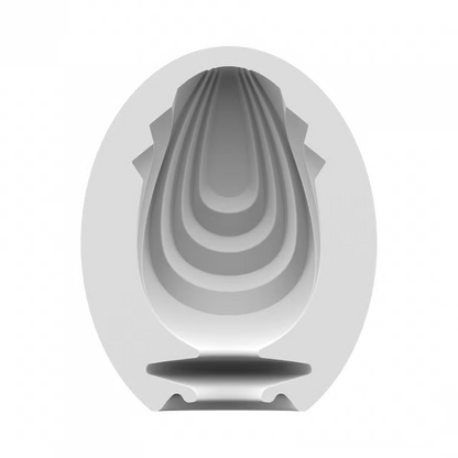 Masturbator Egg Single (Savage) Light Blue