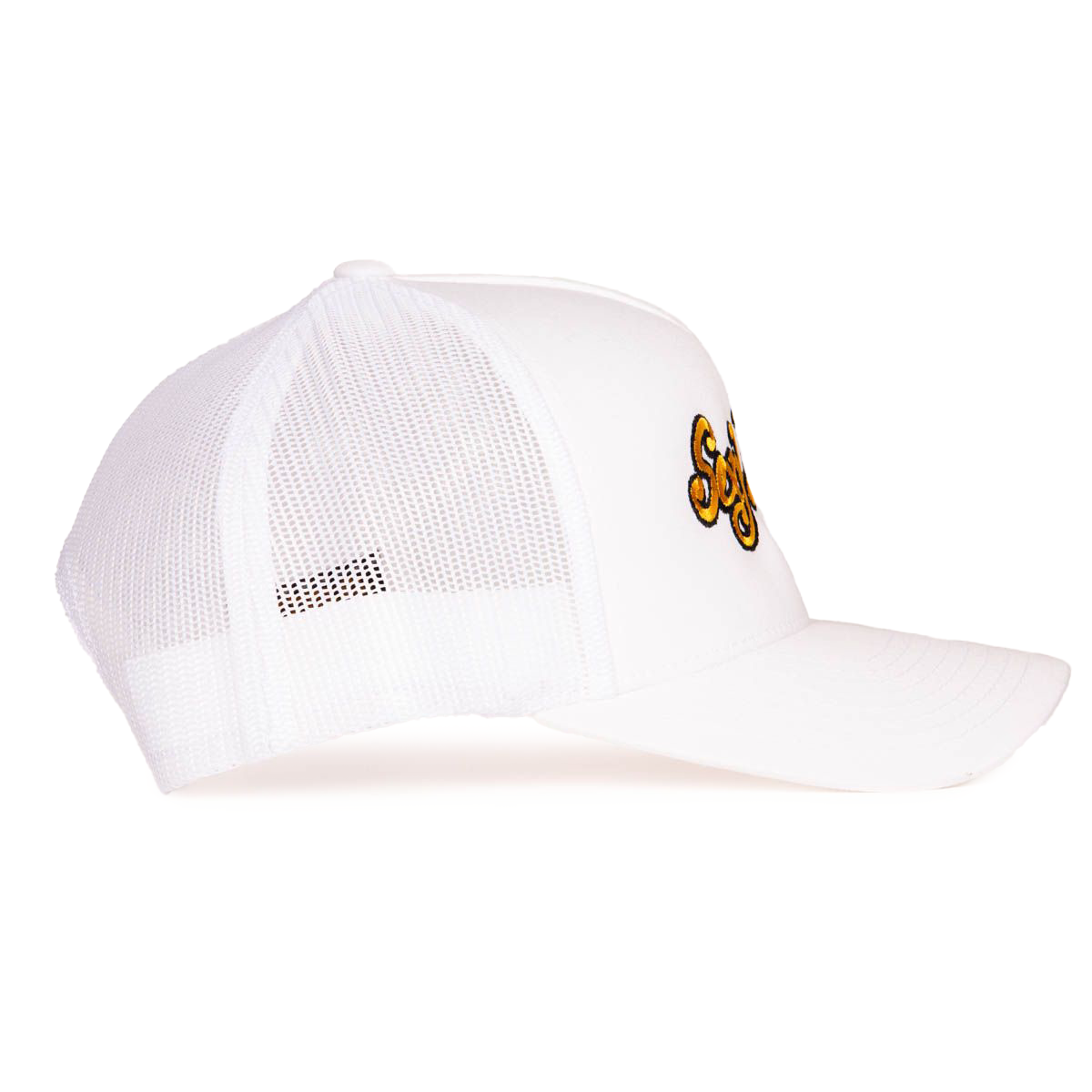 Hat - White/Gold